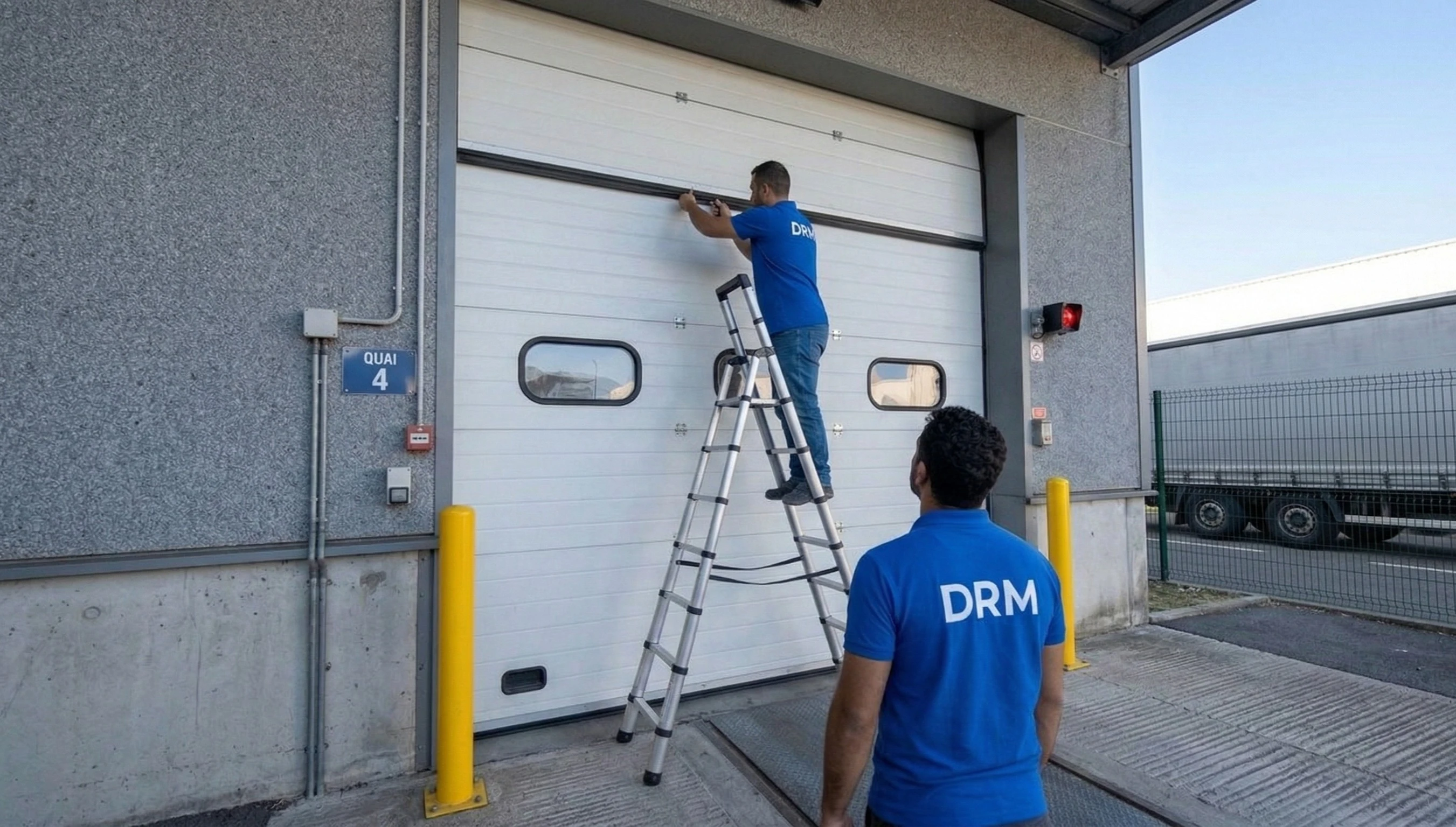 Depannage express porte sectionnelle Paris Depannage urgent porte sectionnelle Paris - reparation express